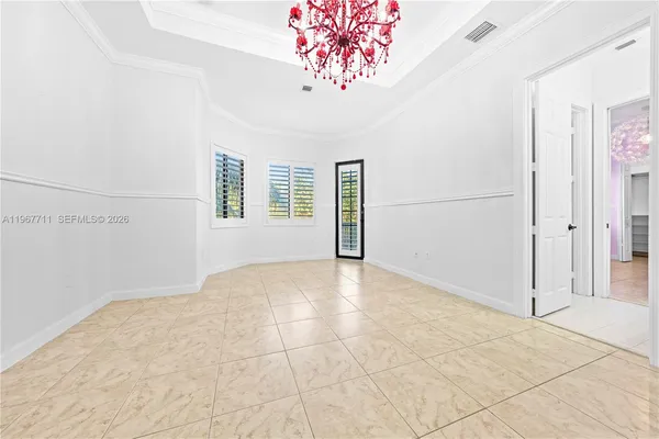 a view of a black and white checkered floor