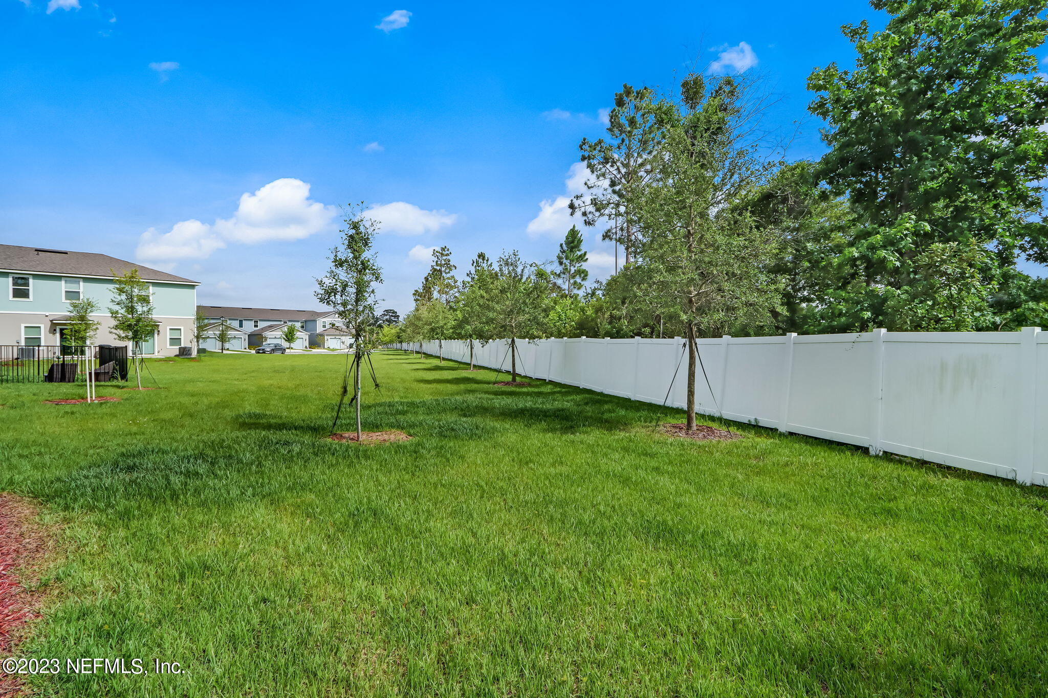 832 Observatory Parkway Jacksonville, FL 32218 - Photo 27 of 27 a backyard of a house with lots of green space