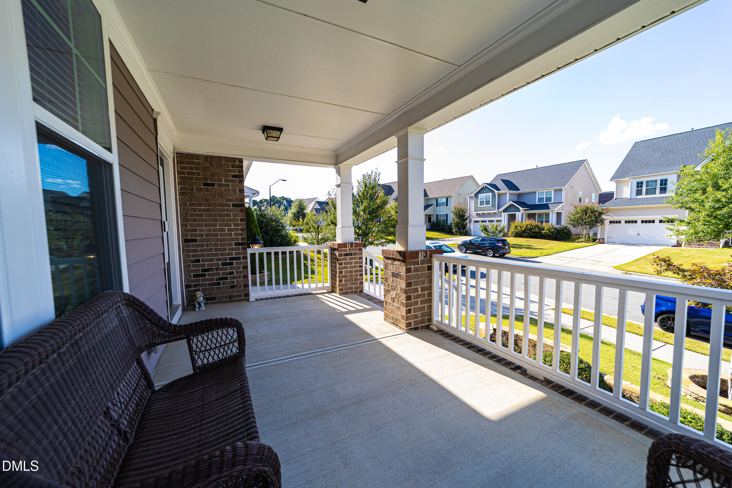 4416 Brintons Cottage Street Raleigh, NC 27616 - Photo 3 of 40 a view of a porch with furniture