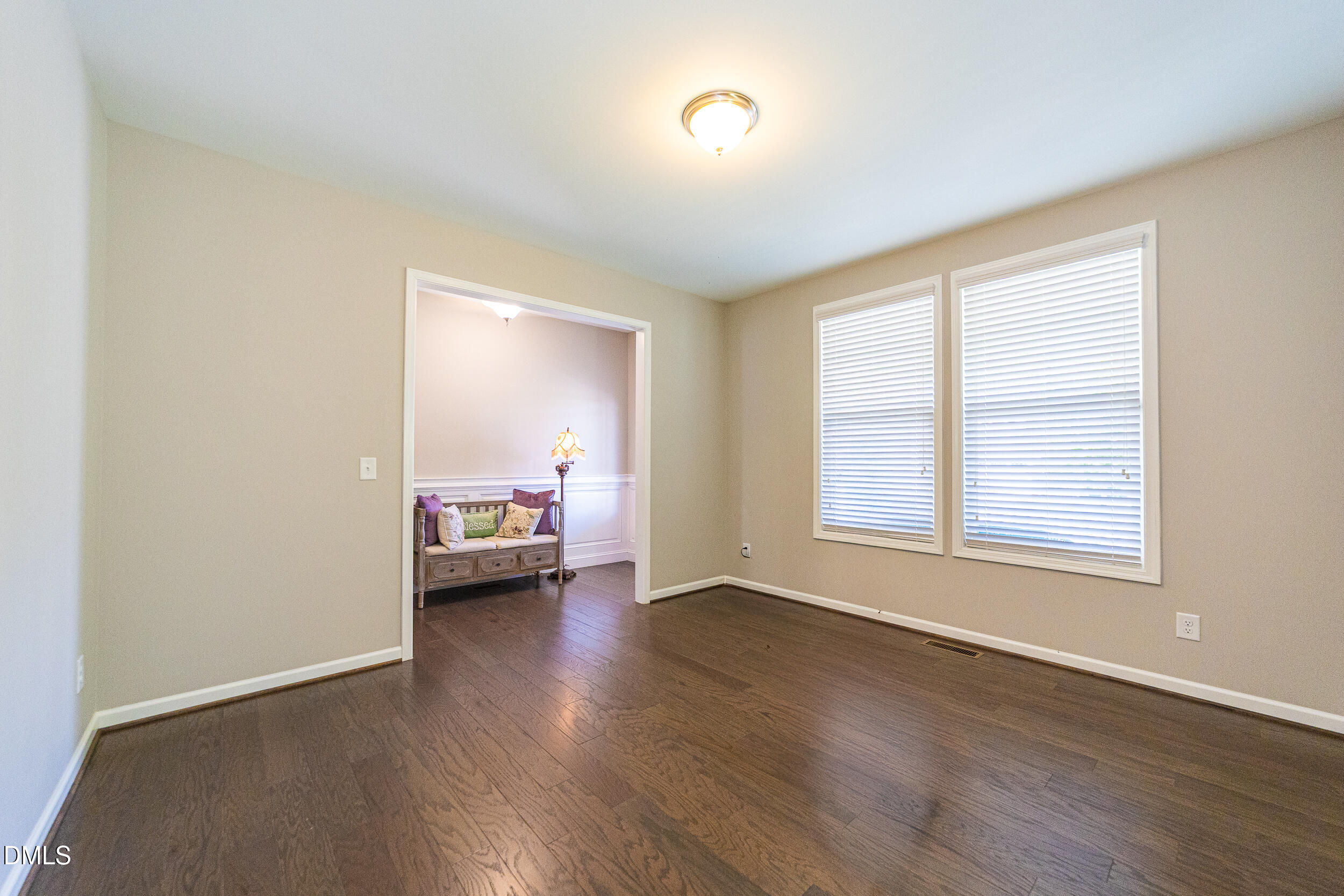 4416 Brintons Cottage Street Raleigh, NC 27616 - Photo 9 of 40 a view of livingroom with furniture and wooden floor