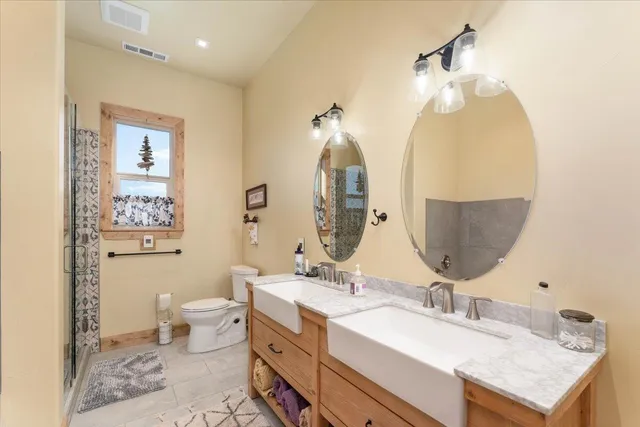 a view of an ocean and beach