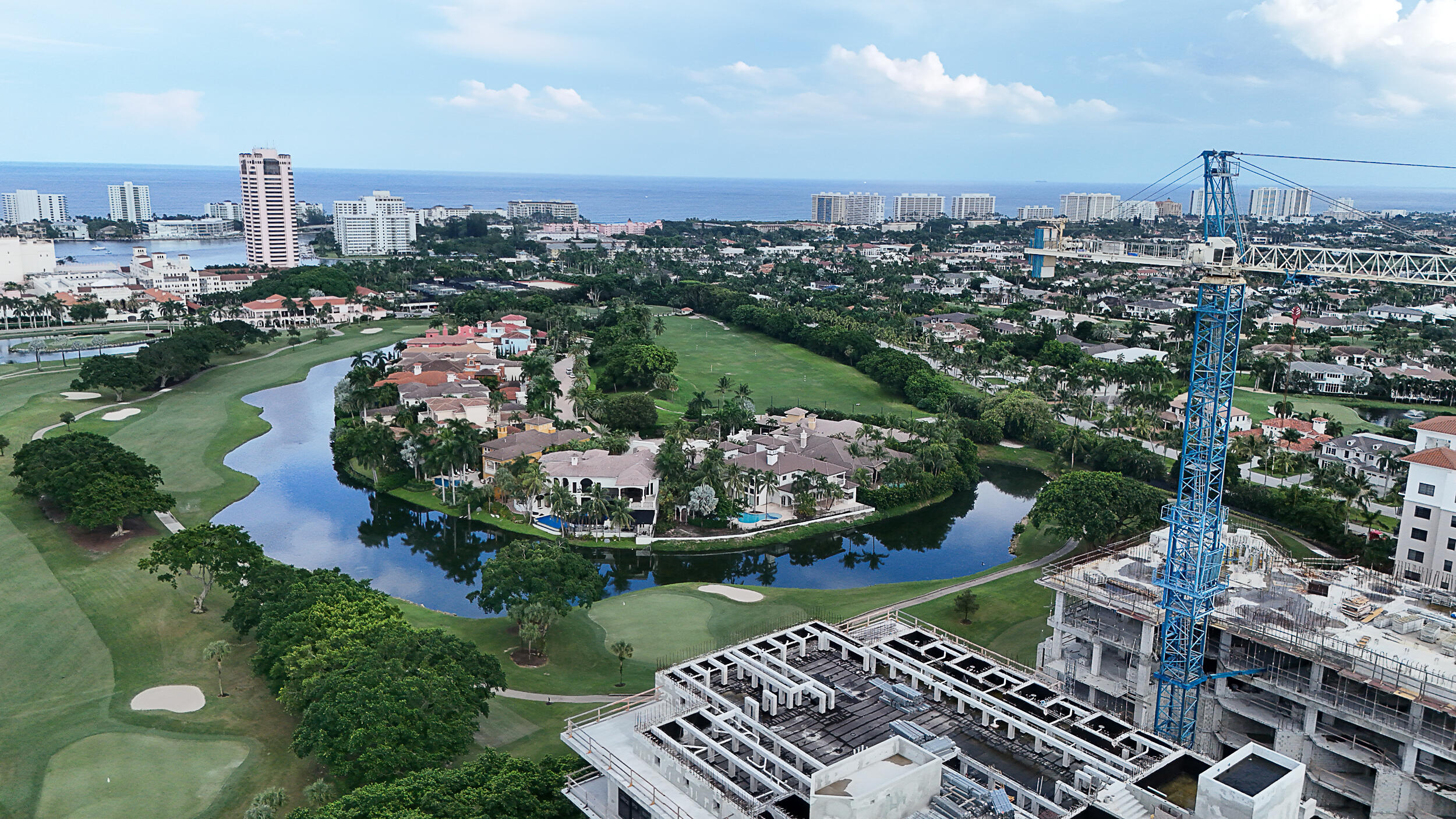 105 East Camino Real, Unit 912 Boca Raton, FL 33432 - Photo 17 of 20 an aerial view of a house