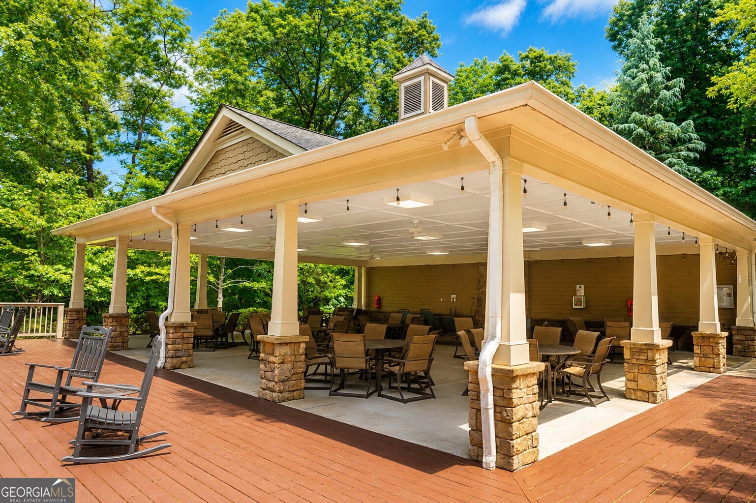 1211 Water Front Road Greensboro, GA 30642 - Photo 36 of 40 a view of outdoor space yard deck and patio