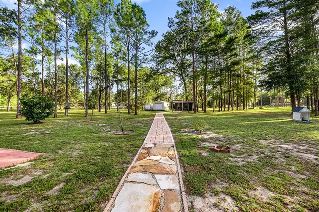 a view of a volley ball court