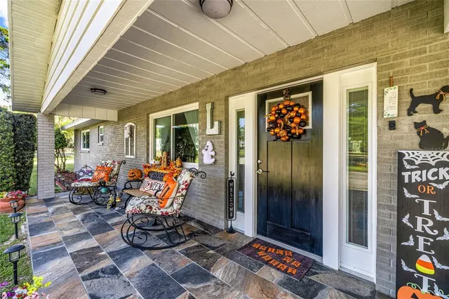a view of living room with furniture