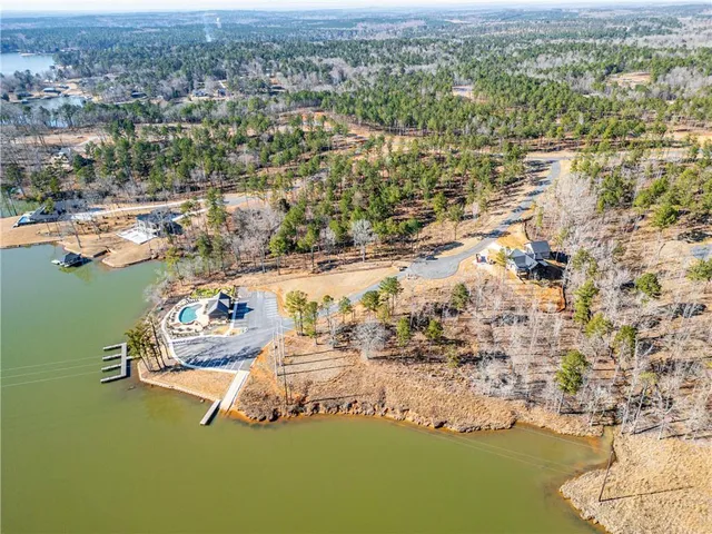 a view of swimming pool with a yard