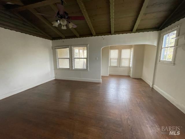 1020 Bennett Valley Road Santa Rosa, CA 95404 - Photo 4 of 24 a view of an empty room with wooden floor and a window