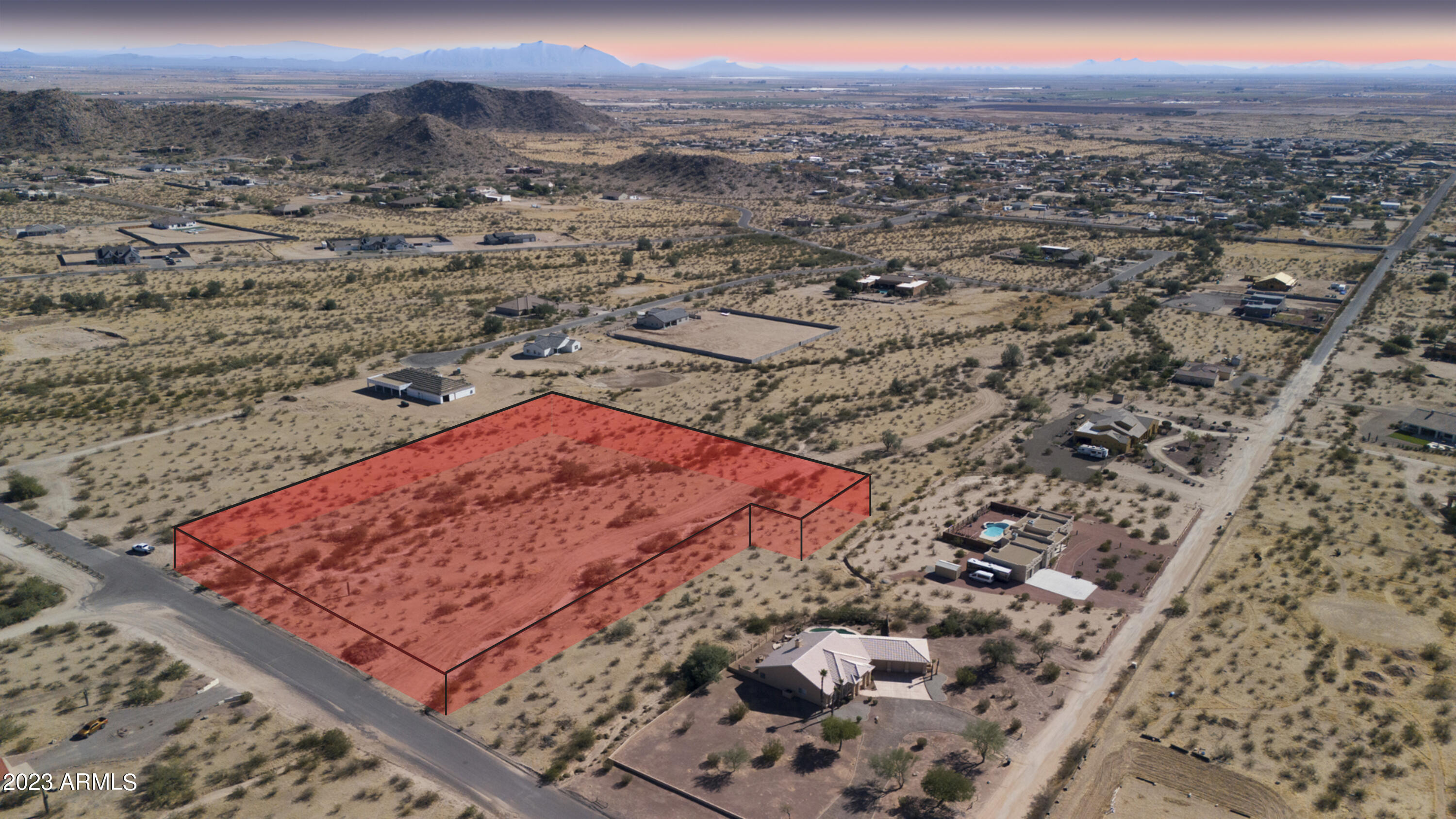 1 West Martin Road Casa Grande, AZ 85194 - Photo 4 of 11 an aerial view of a house
