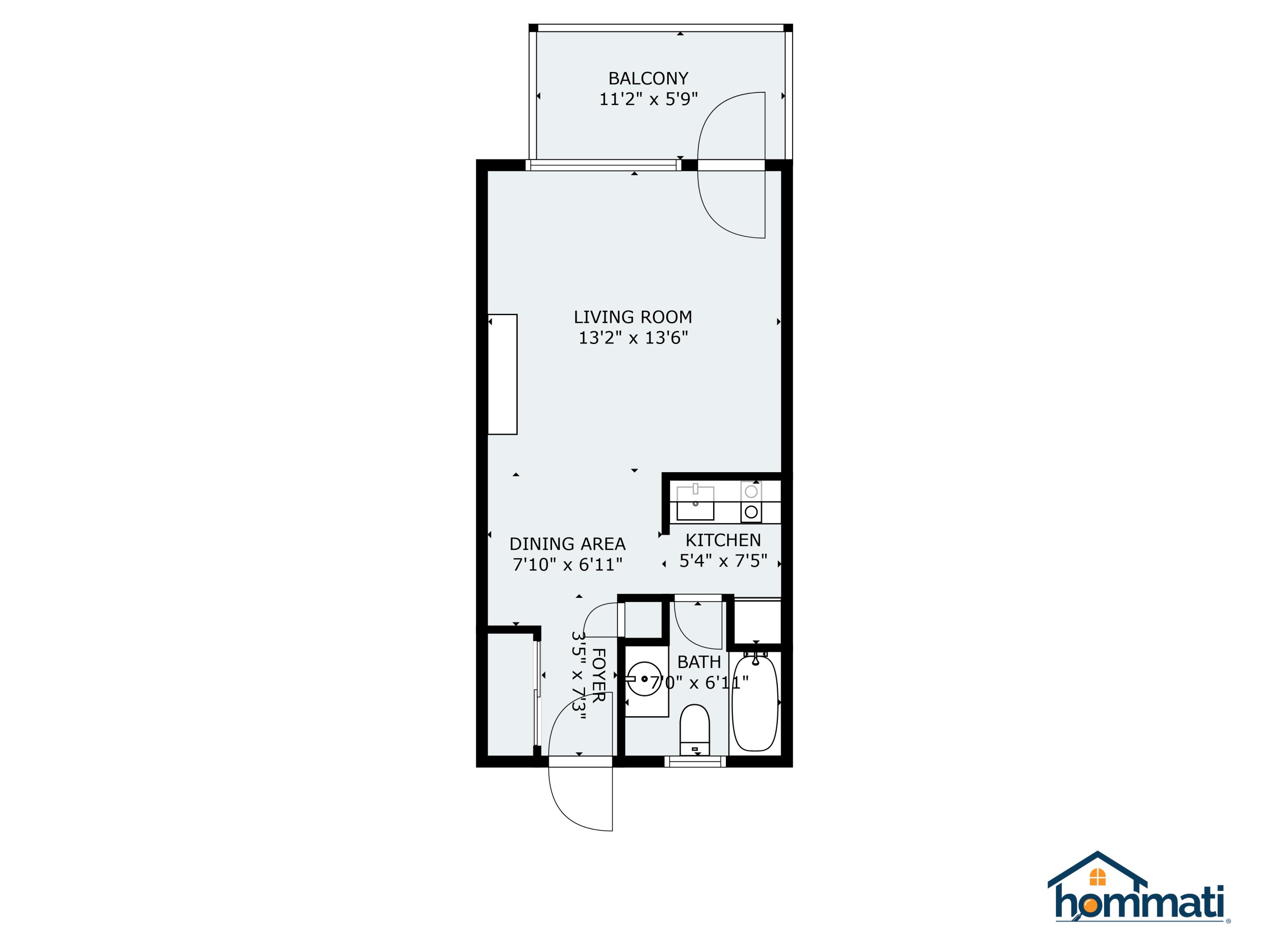 60 Pine Hill Road South, Unit 309 Cape Neddick, ME 03902 - Photo 11 of 11 Floor Plan