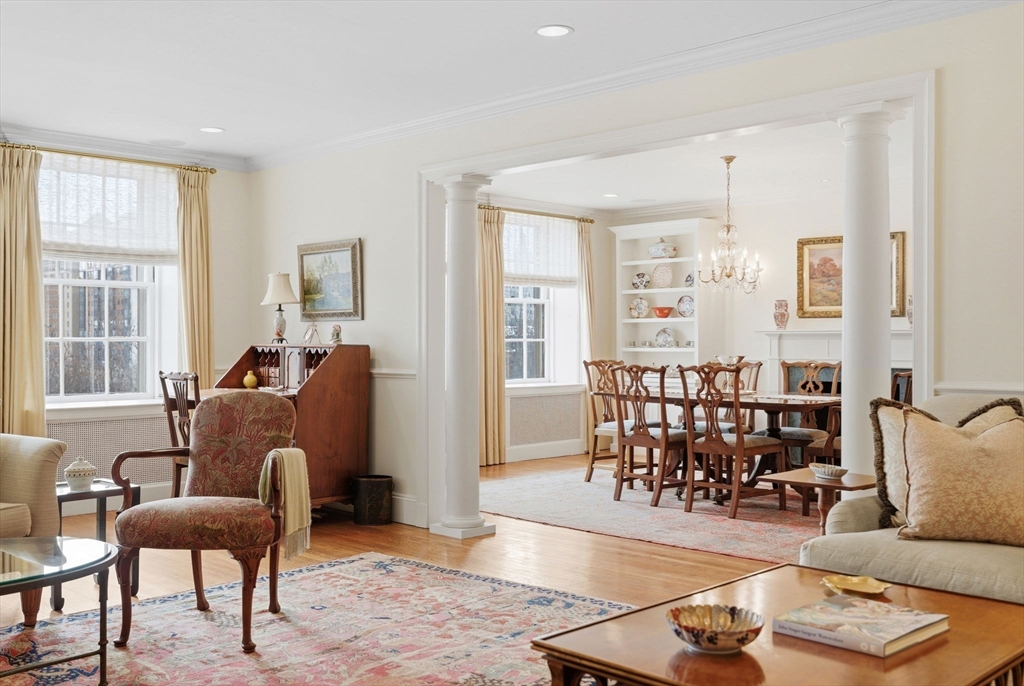 81 Beacon Street, Unit 8 Boston, MA 02108 - Photo 4 of 32 a living room with furniture and wooden floor