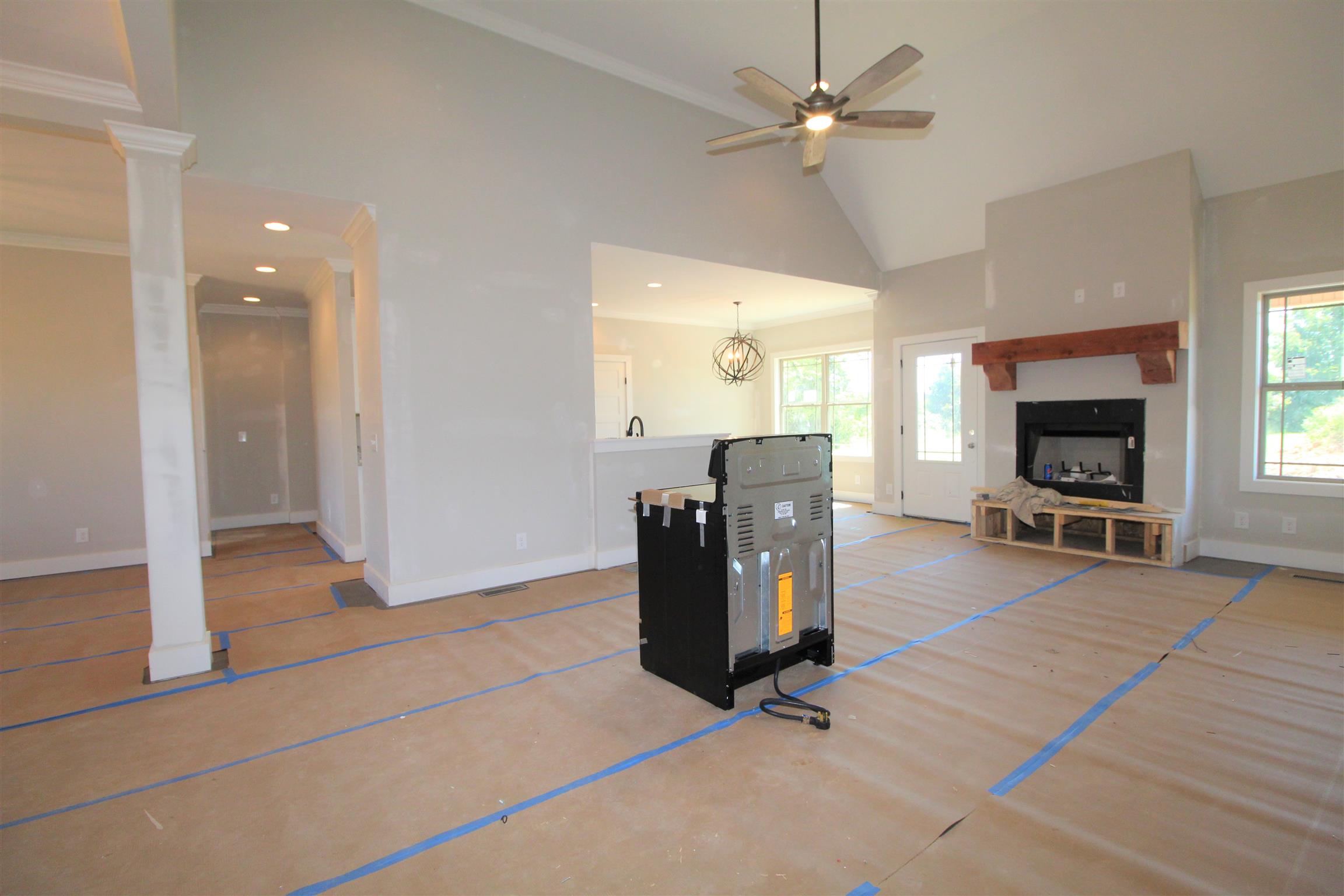 7012 Gum Puckett Road Murfreesboro, TN 37127 - Photo 4 of 17 Great room with cedar mantel