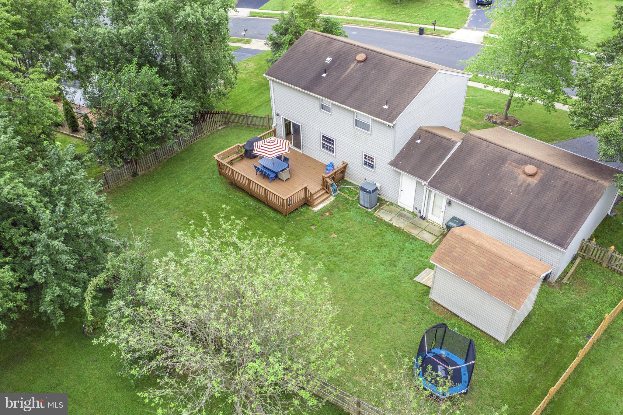 4424 Cub Run Road Chantilly, VA 20151 - Photo 6 of 30 an aerial view of a house with garden space and street view