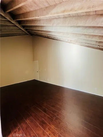 a view of a room with an empty space