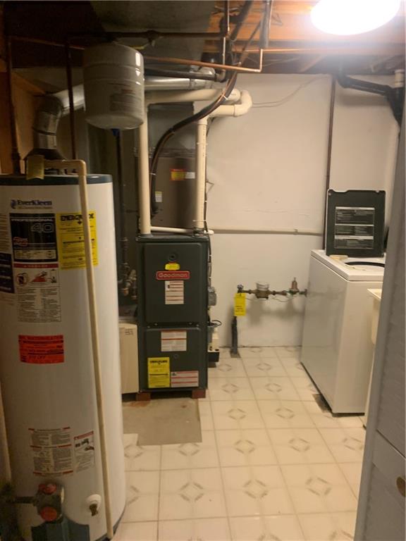 213 Library Court Duquesne, PA 15110 - Photo 25 of 38 a utility room with dryer and washer