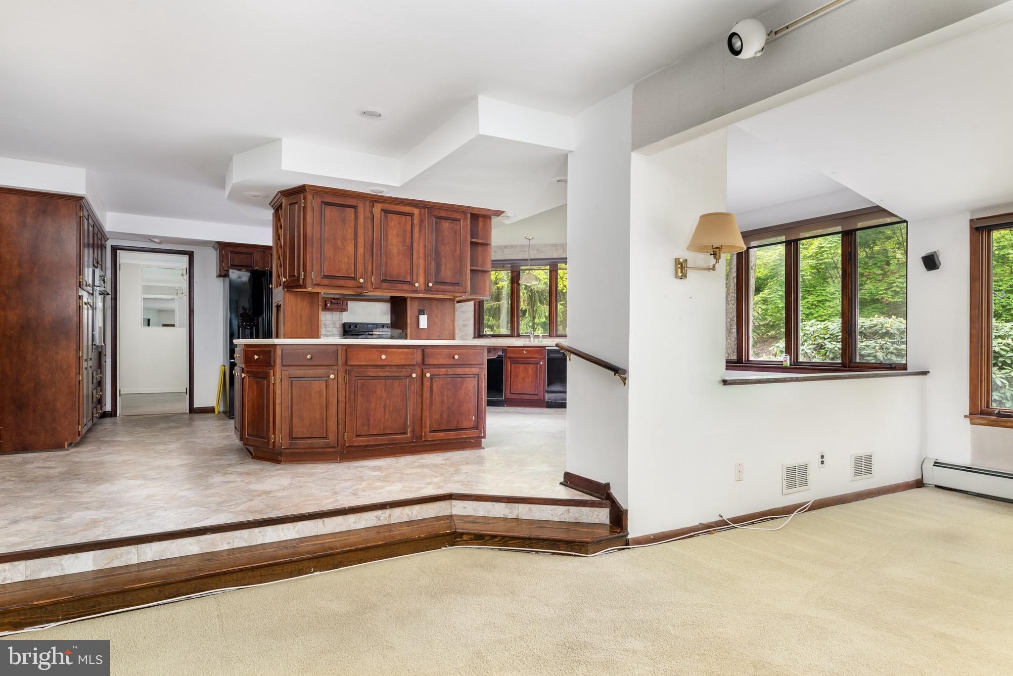 226 Foxcroft Road Broomall, PA 19008 - Photo 5 of 38 family room to kitchen
