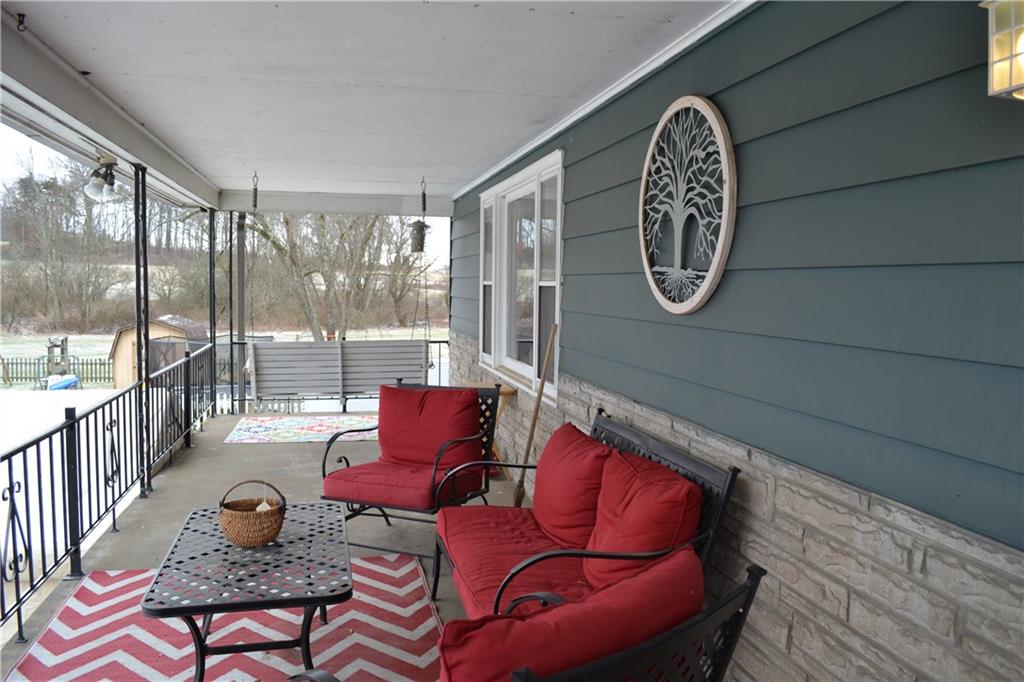 1493 Butler Road Worthington, PA 16262 - Photo 14 of 18 The expansive porch is a great place to relax