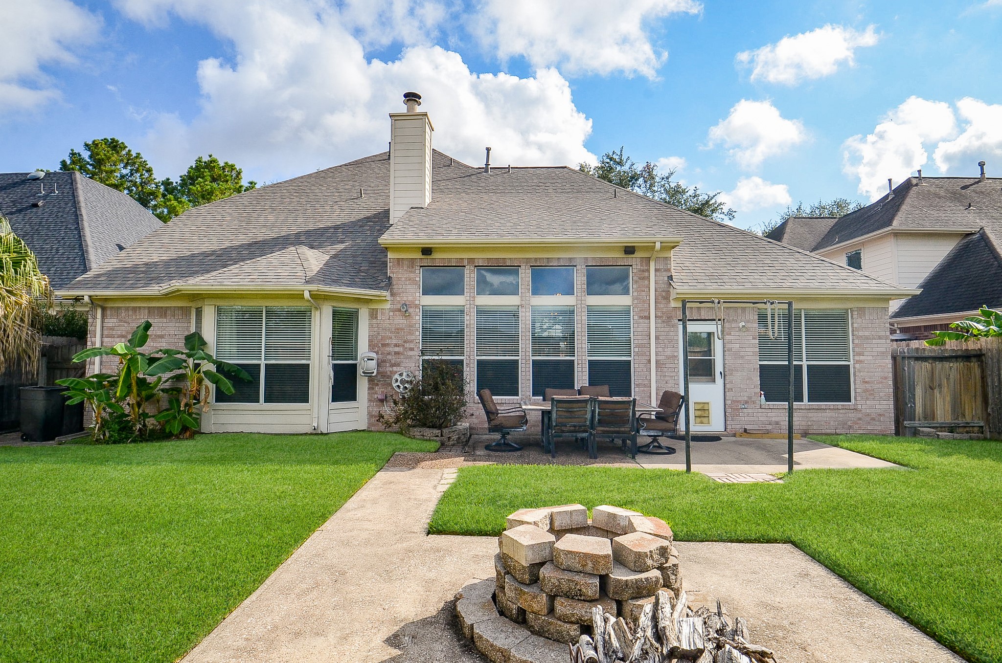 1222 Ragsdale Lane Katy, TX 77494 - Photo 30 of 31 a front view of a house with a yard table and chairs