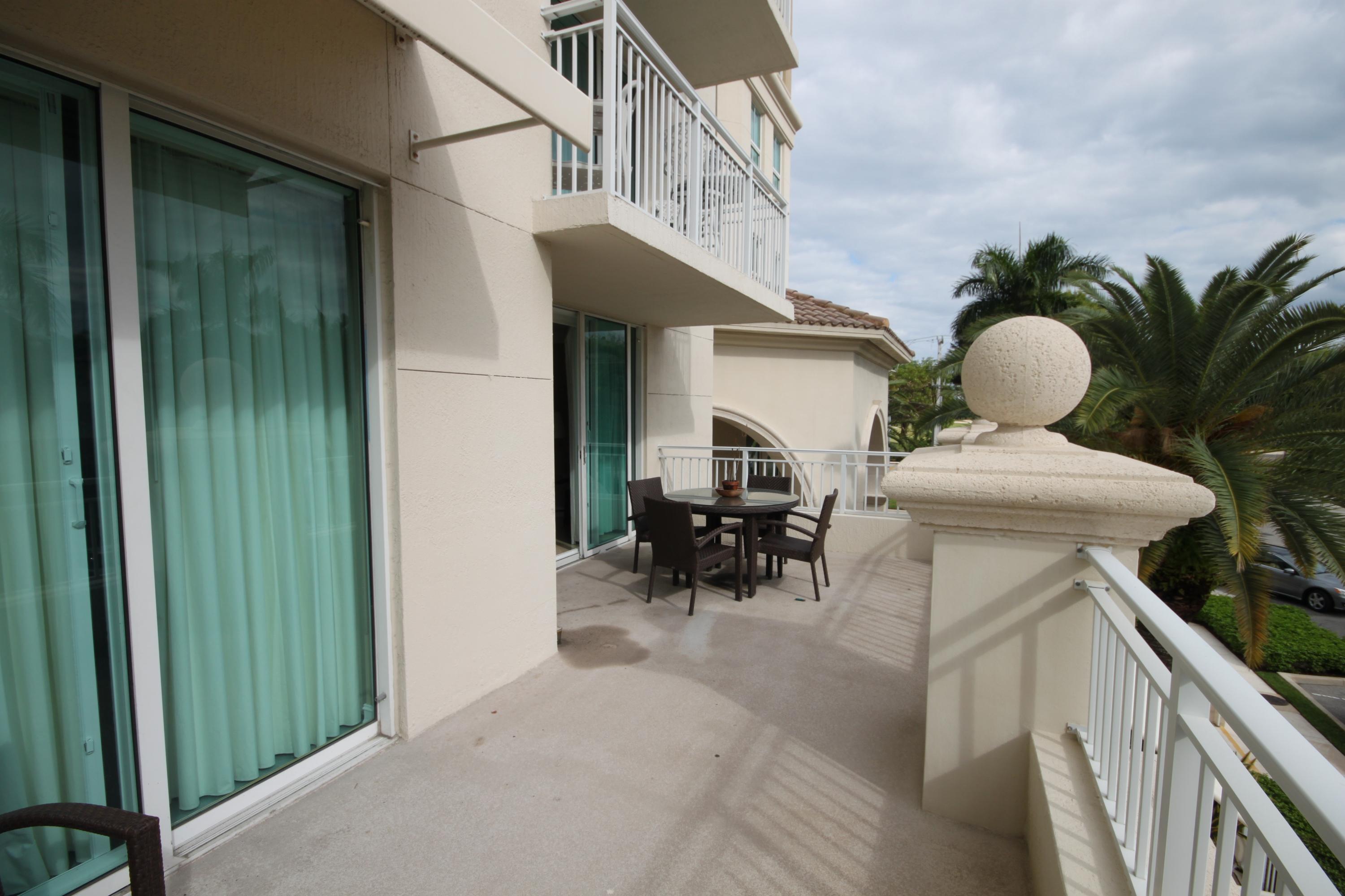 99 Southeast Mizner Boulevard, Unit 219 Boca Raton, FL 33432 - Photo 12 of 14 a view of entryway and patio