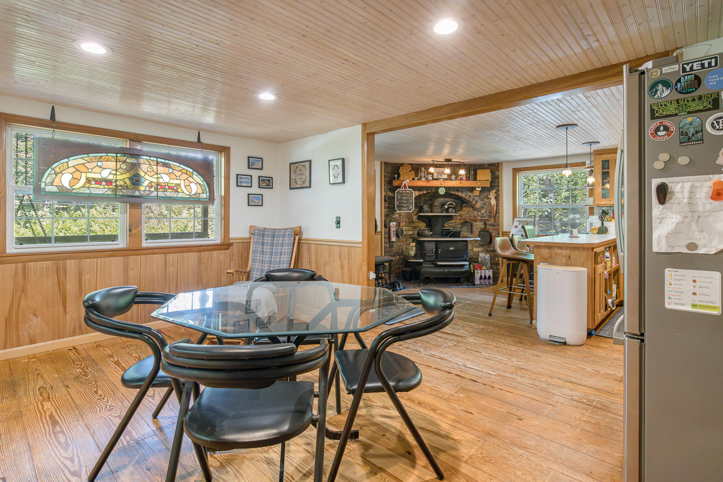 68 Old Portland Road Waterboro, ME 04061 - Photo 13 of 31 68 OPR dining into kitchen