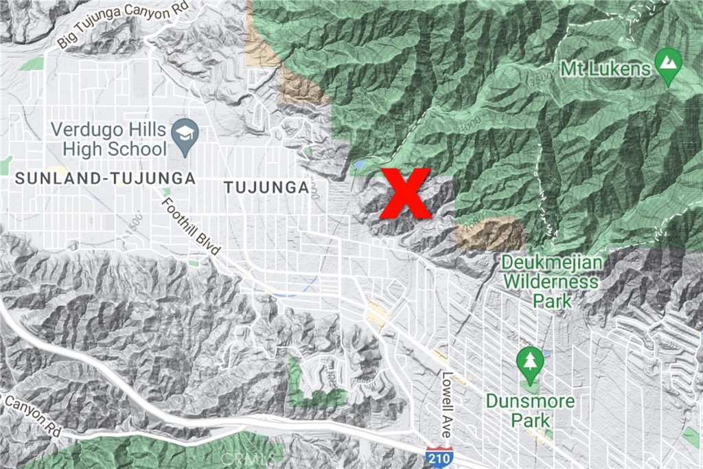 0 Park Trail Tujunga, CA 91042 - Photo 7 of 14 a view of a wooden floor and a sign in front of the wall