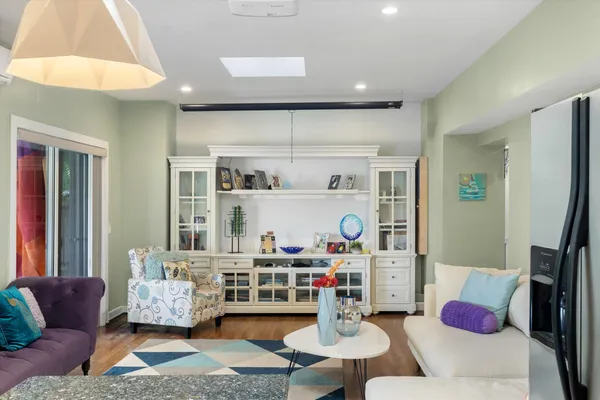 a storage room with storage and utility
