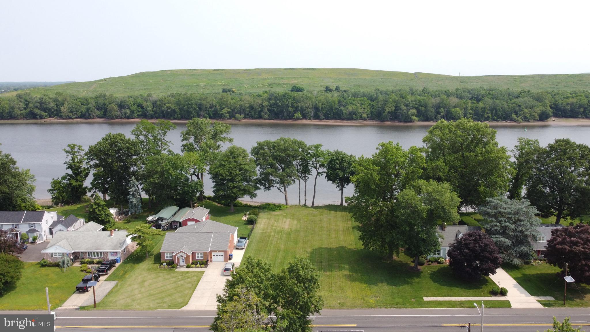 201 West Front Street Florence, NJ 08518 - Photo 16 of 17 an aerial view of residential house with outdoor space and lake view