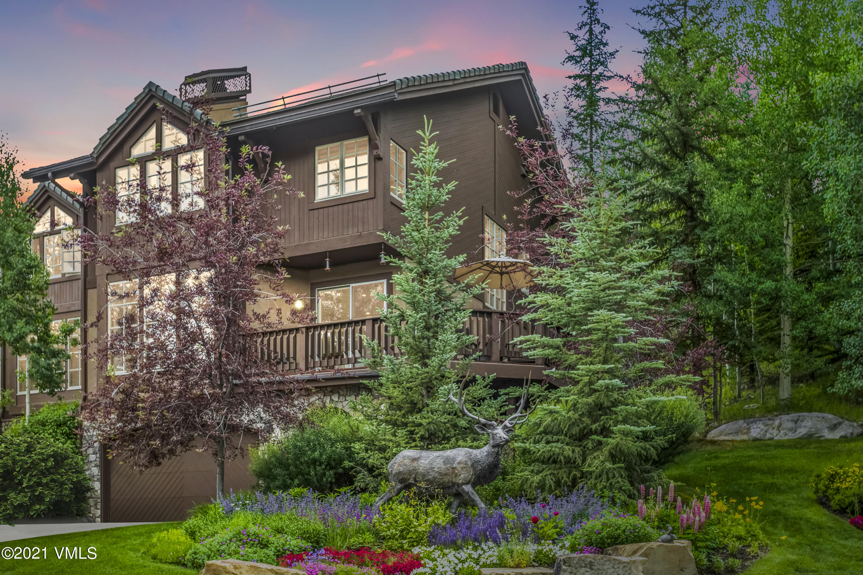 front view of a house