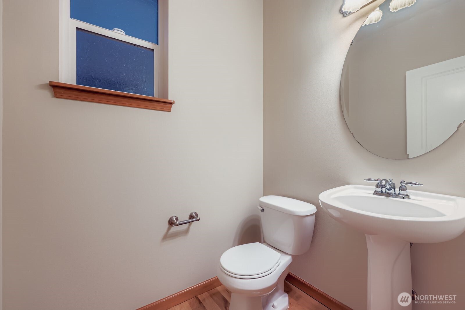 16305 37th Drive Southeast Bothell, WA 98012 - Photo 14 of 34 a bathroom with a sink mirror and toilet