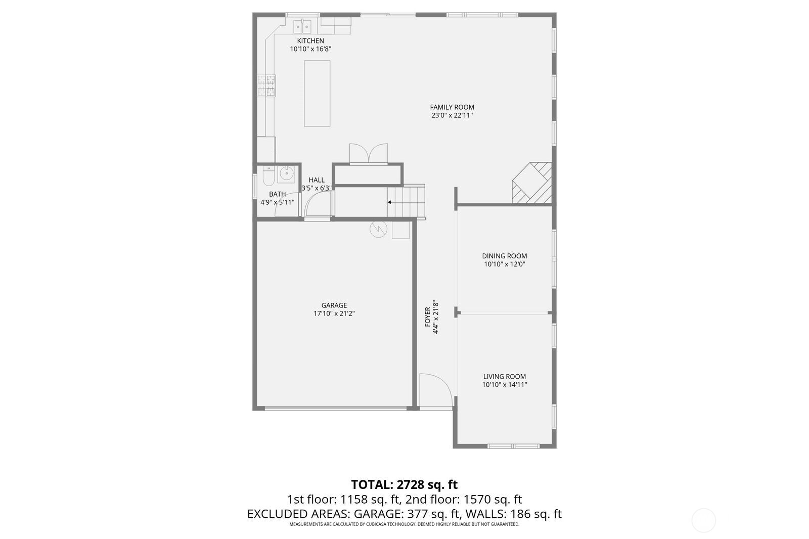 16305 37th Drive Southeast Bothell, WA 98012 - Photo 32 of 34 a picture of a floor plan