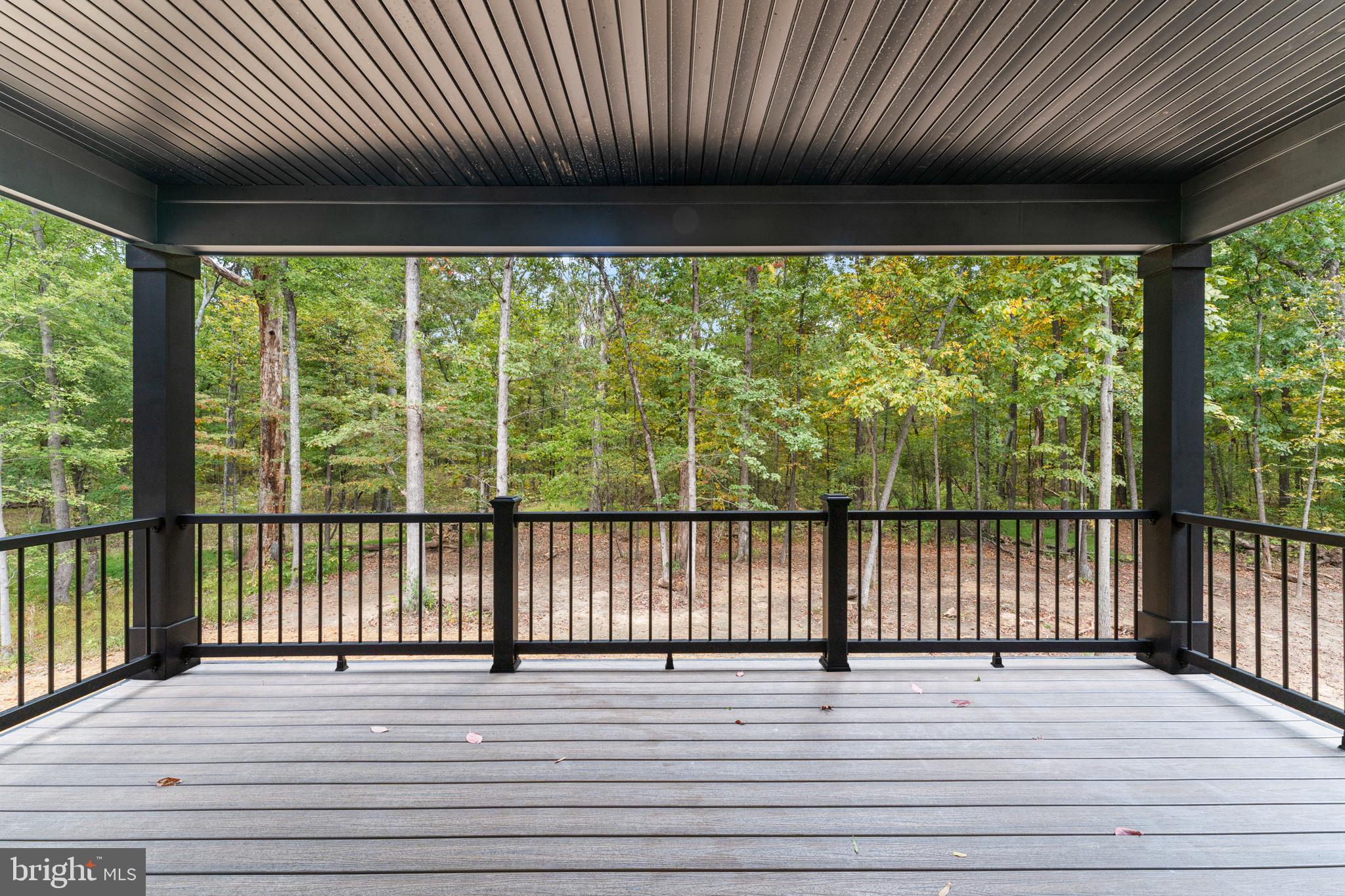 5725 Turner Road Broad Run, VA 20137 - Photo 50 of 57 Looking out into the trees from your Covered Deck
