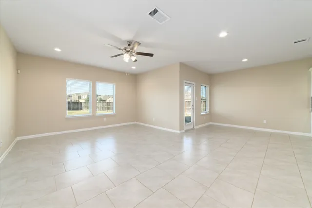 a view of a small space