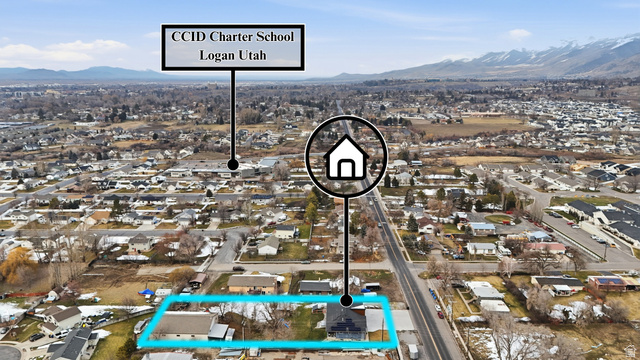 175 North 100 West Providence, UT 84332 - Photo 42 of 45 Ariel to the North