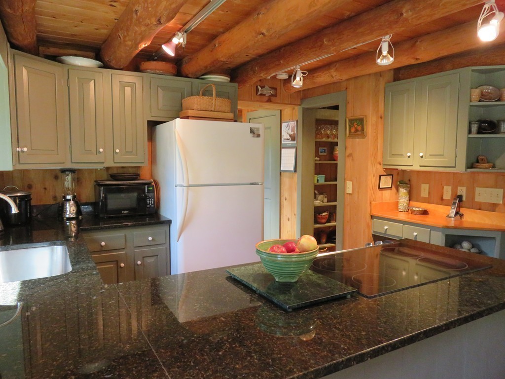 205 Linseed Road Hatfield, MA 01088 - Photo 6 of 30 a kitchen with a refrigerator and a sink
