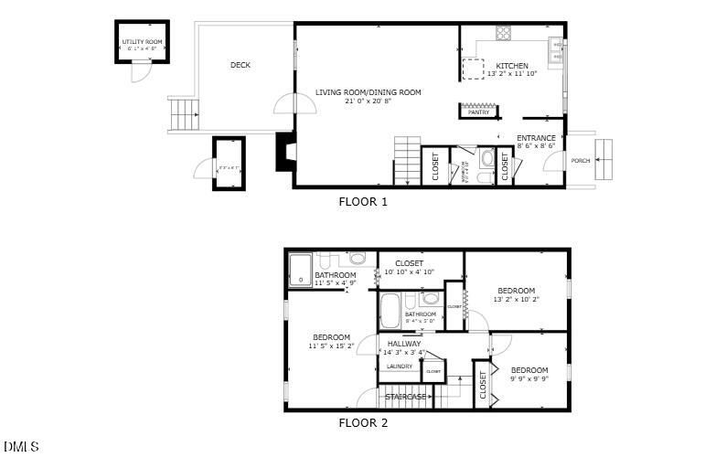 906 Albany Court Raleigh, NC 27615 - Photo 42 of 42 Albany Floorplan