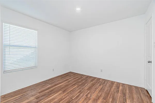 wooden floor in a room