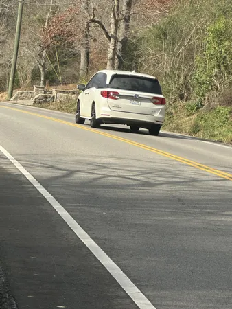 a car parked on the side of the road