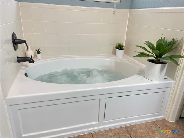 a close view of a sink