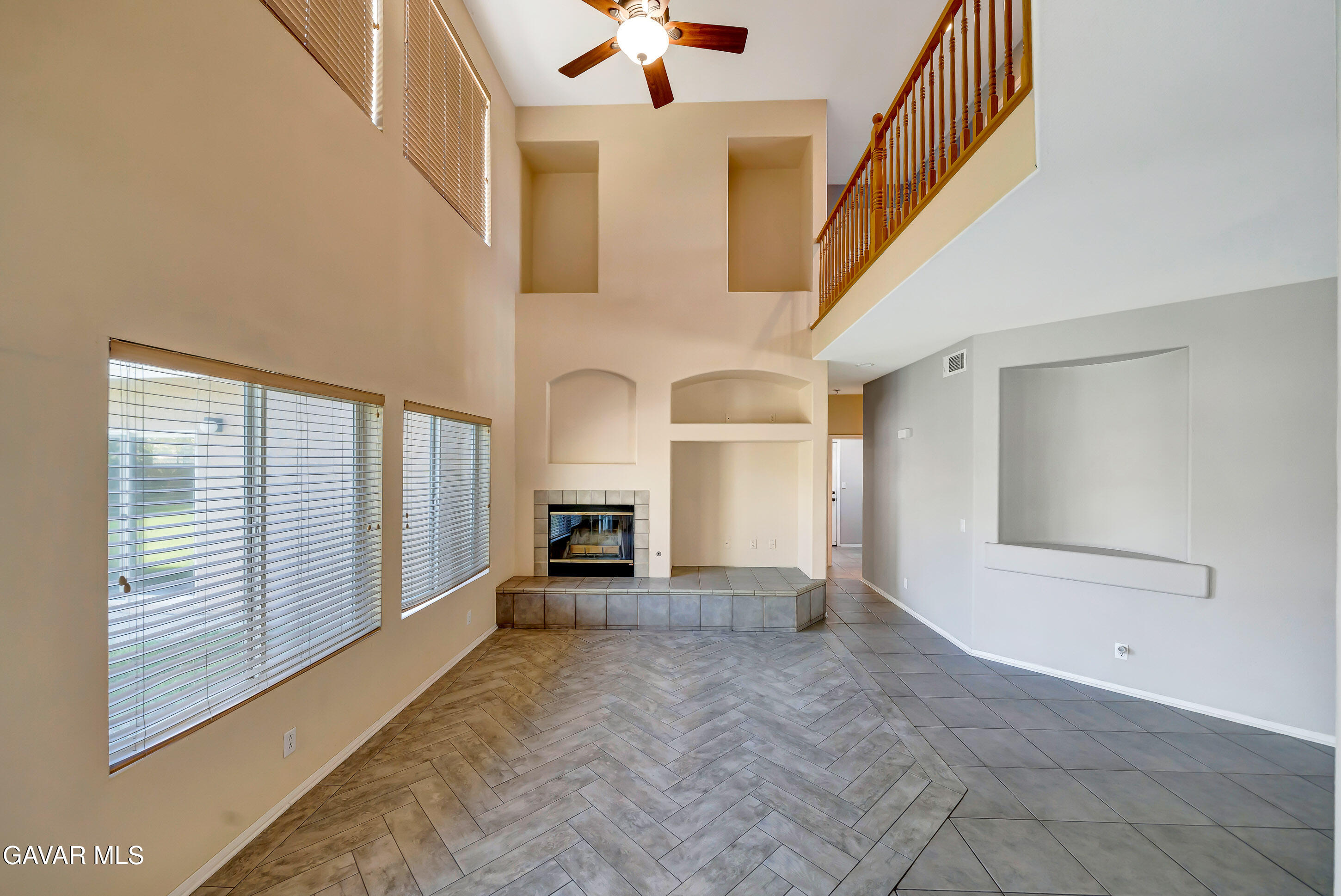 43826 Generation Avenue Lancaster, CA 93536 - Photo 18 of 61 a view of empty room with fireplace