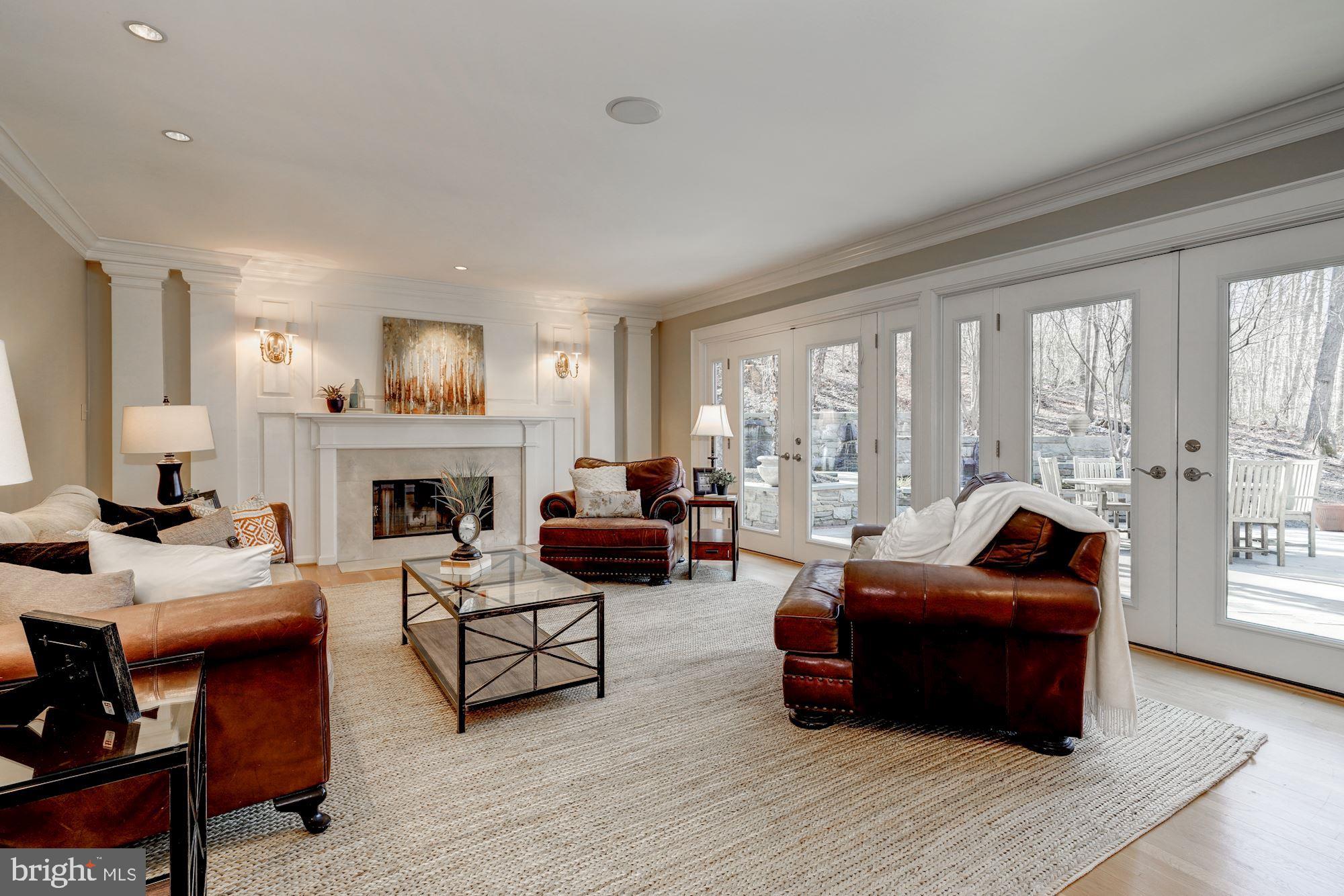 2008 Roundhouse Road Vienna, VA 22181 - Photo 11 of 71 Wall of french doors fills the LR w/ natural light