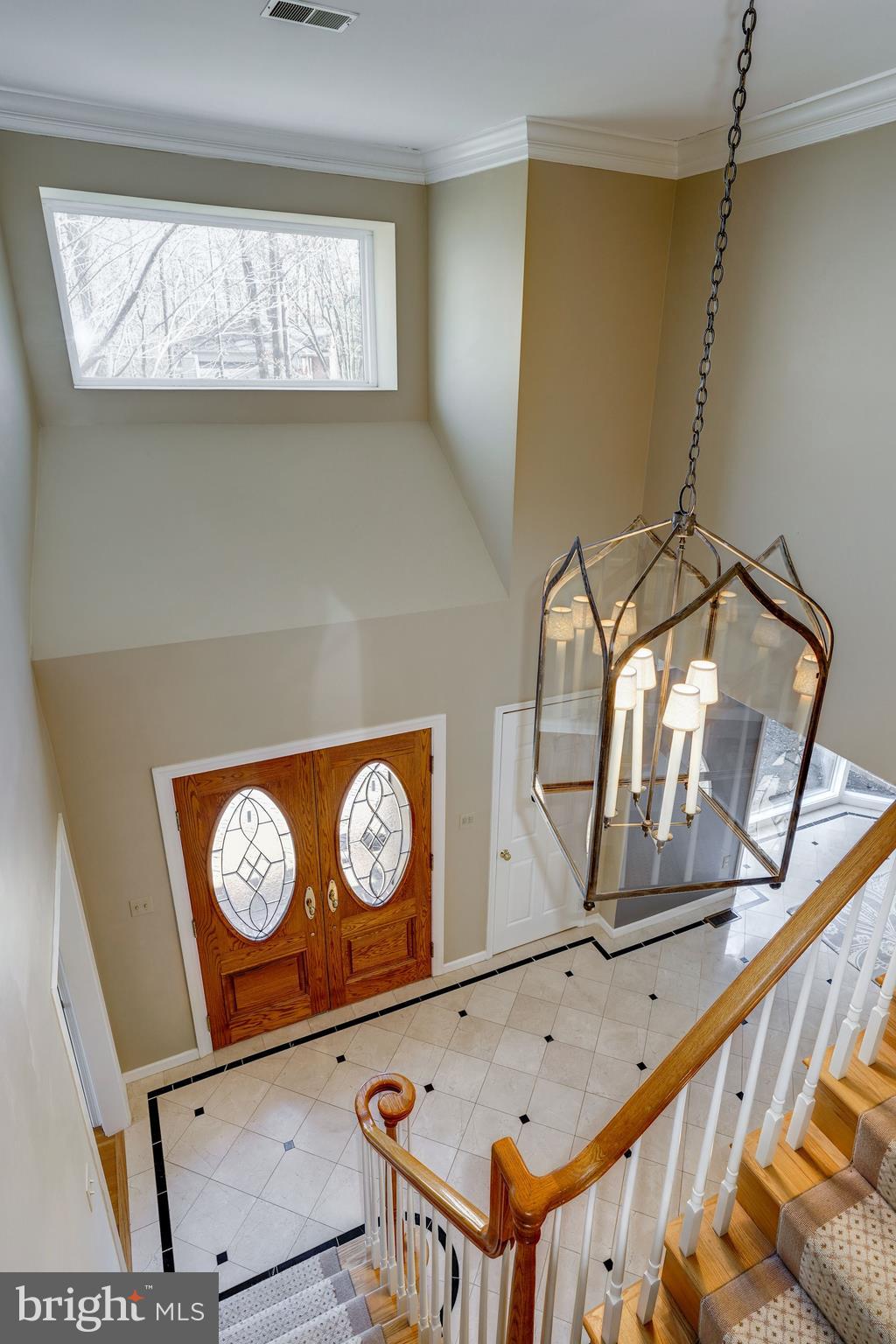2008 Roundhouse Road Vienna, VA 22181 - Photo 33 of 71 View of the foyer from the upper level open hall