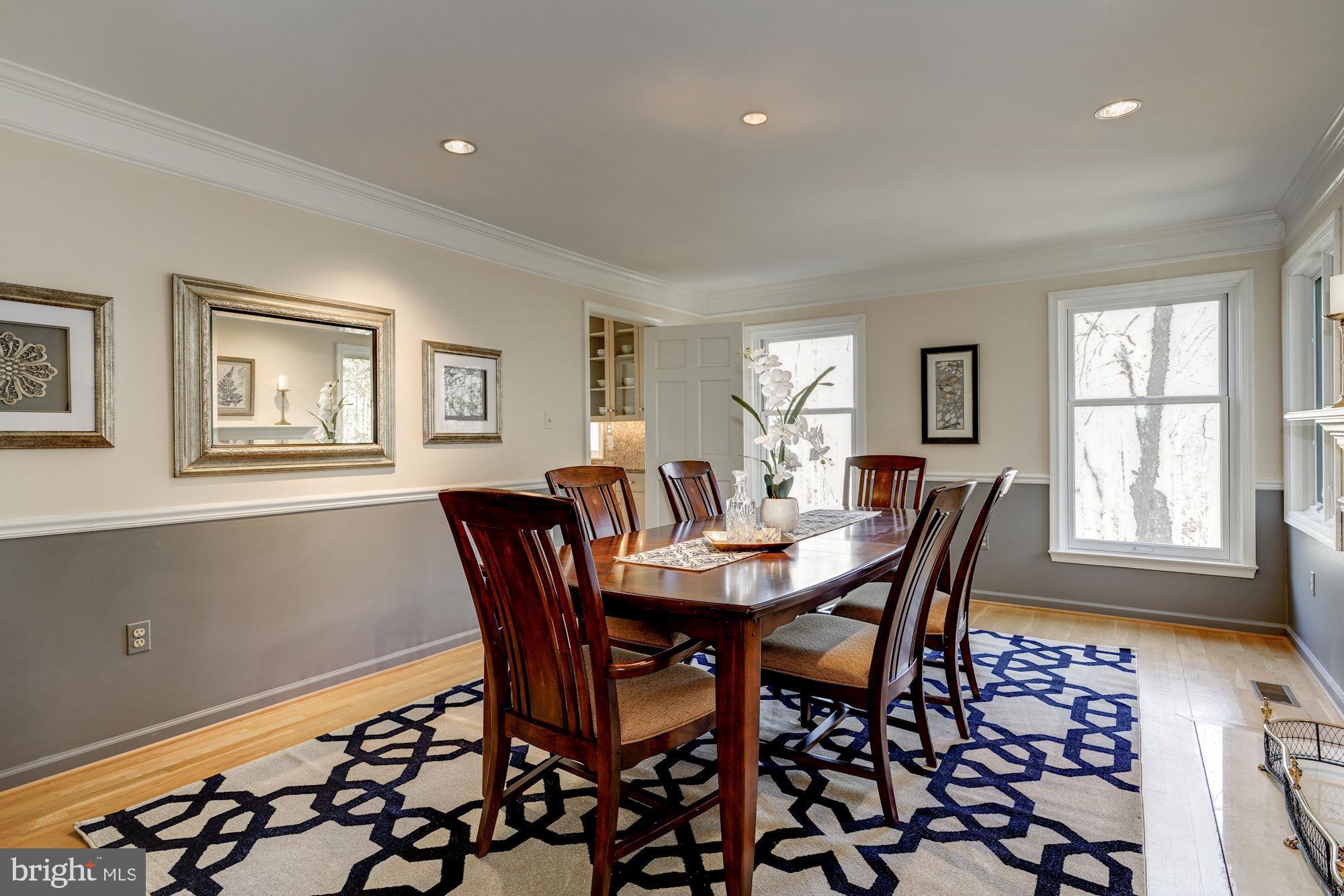 2008 Roundhouse Road Vienna, VA 22181 - Photo 8 of 71 Dining room located off foyer & opens to kitchen