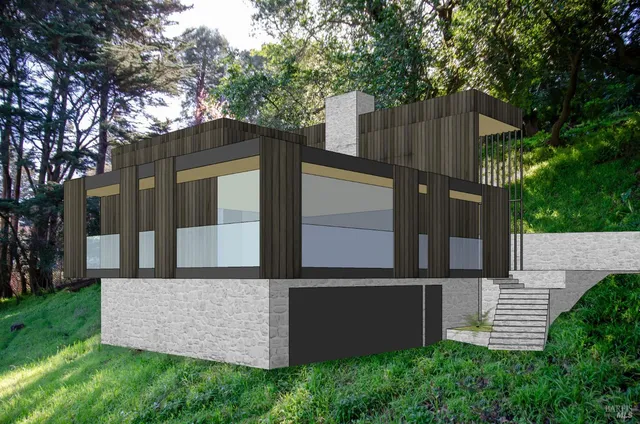 front view of house with a yard