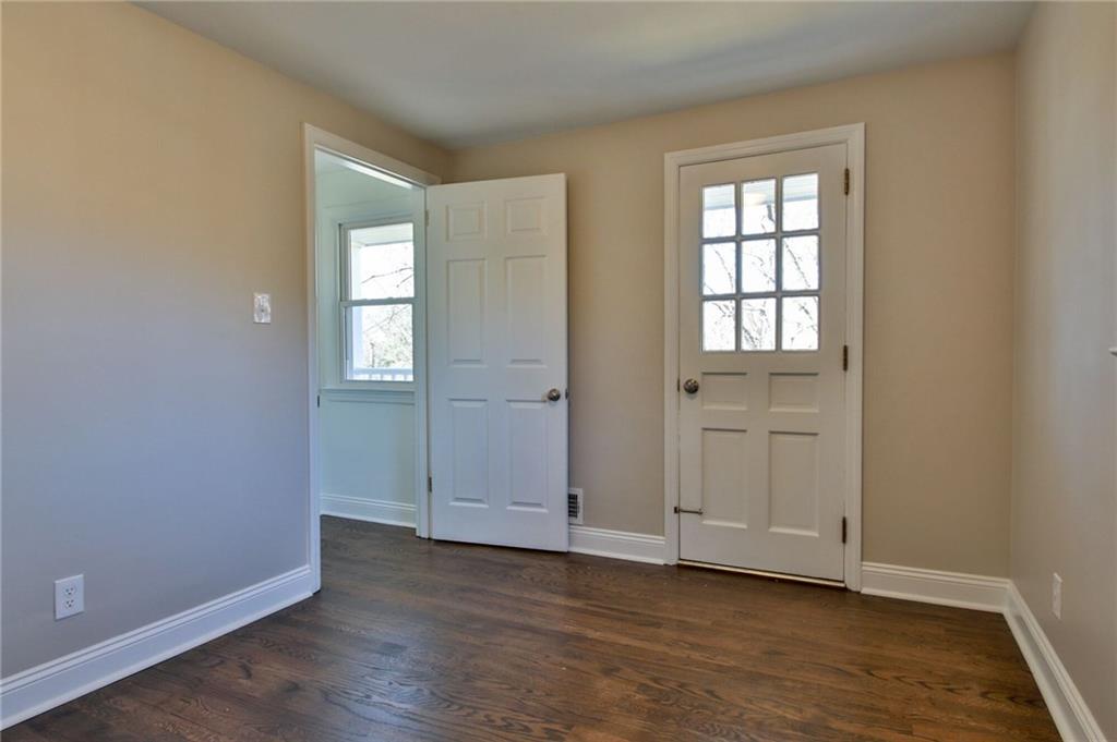 155 Boxfield Road Pittsburgh, PA 15241 - Photo 22 of 25 Bedroom 3 has access to the from deck balcony. Overhead lighting, hardwood flooring and a double closet are provided...