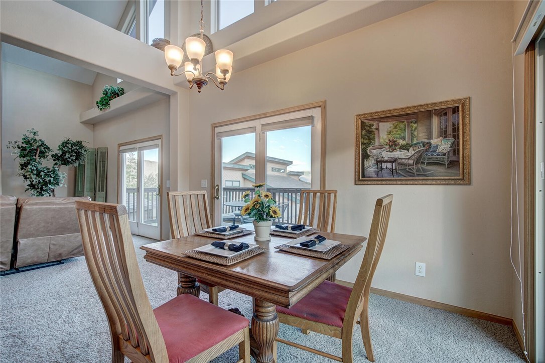 591 Ryan Gulch Road Silverthorne, CO 80498 - Photo 12 of 34 This dining room is a great place to gather with friends and family.
