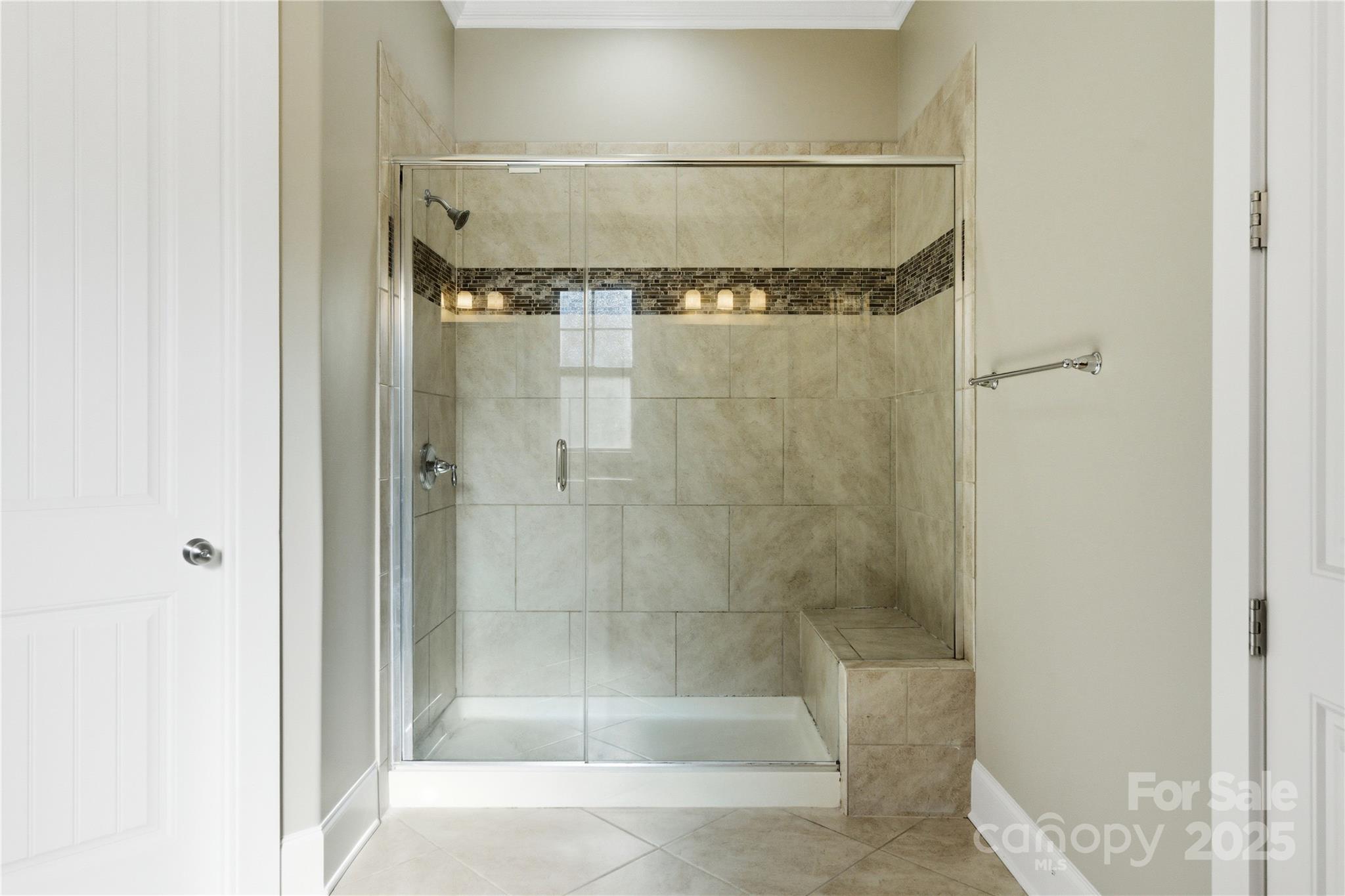 743 Bluff Loop Road Rock Hill, SC 29730 - Photo 18 of 37 a bathroom with a glass shower door