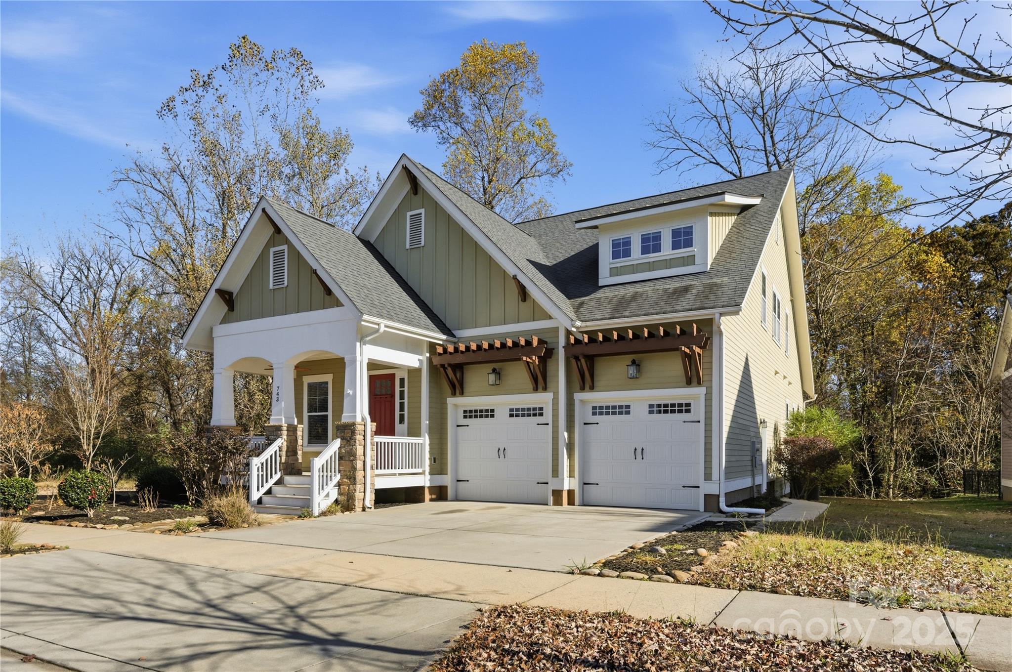 743 Bluff Loop Road Rock Hill, SC 29730 - Photo 2 of 37 a view of a white house with a large tree