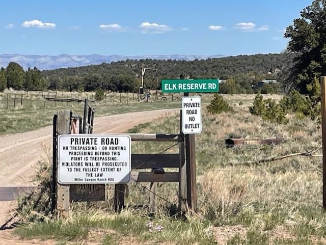 4-5 & 6 Elk Ranch Road Glade Park, CO 81523 - Photo 31 of 33 a view of a terrace with a lake view
