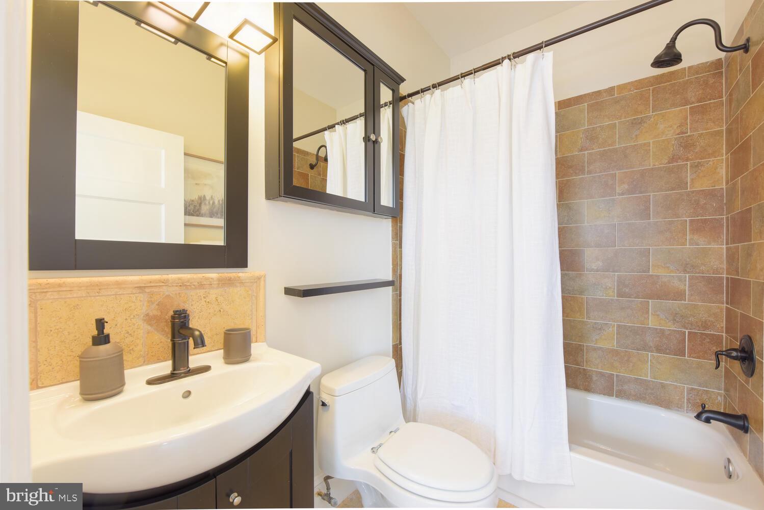 125 Randolph Place Northwest Washington, DC 20001 - Photo 17 of 51 Updated Primary Bath