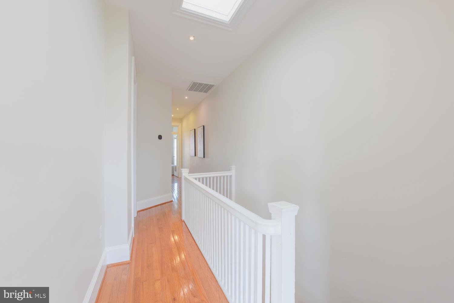 125 Randolph Place Northwest Washington, DC 20001 - Photo 19 of 51 Upper Landing with Skylight
