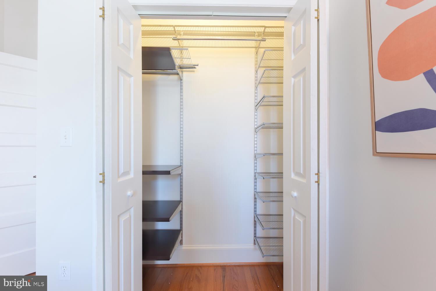 125 Randolph Place Northwest Washington, DC 20001 - Photo 22 of 51 Second Bedroom Closet with Elfa System